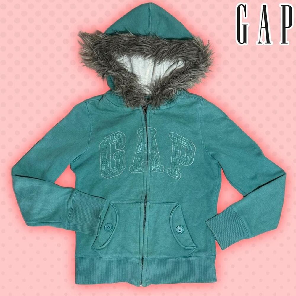 Gap fur hood Jacket
